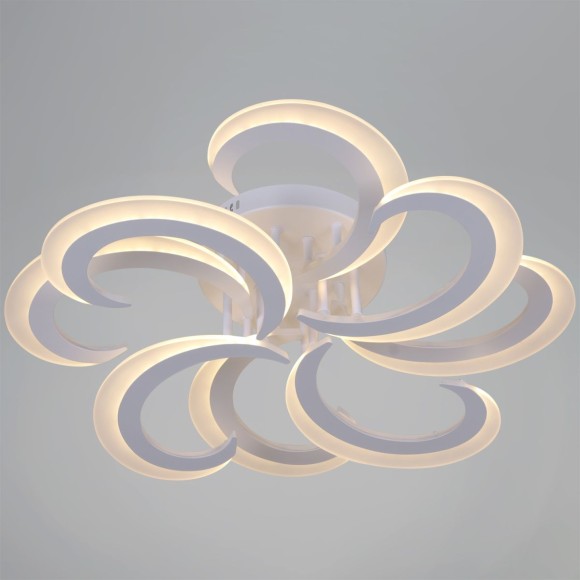 Потолочная светодиодная люстра Reluce 05090-0.3-4+4 WH