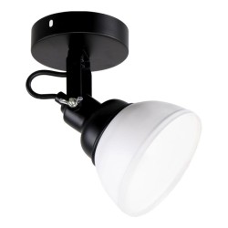 Спот IMEX MD.5157 MD.51575-1-W BK, E14, 60W, белый