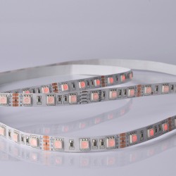 Светодиодная лента Uniel ULS-M25-5050-60LED/m-10mm-IP20-DC12V-14,4W/m-5M-RGB PROFI катушка в герметичной упаковке