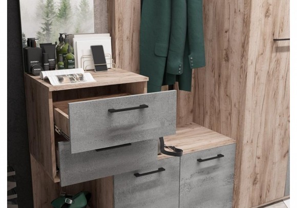 Стенка для прихожей Бостон WO_508424