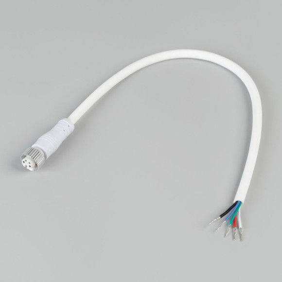 Коннектор питания Arlight ARL-WAVE-1615-CON-POWER-FEMALE-5PIN-WHT (IP67 Пластик) 060103