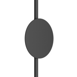 Трековый магнитный однофазный светильник Denkirs Air reflex DK5320-BK