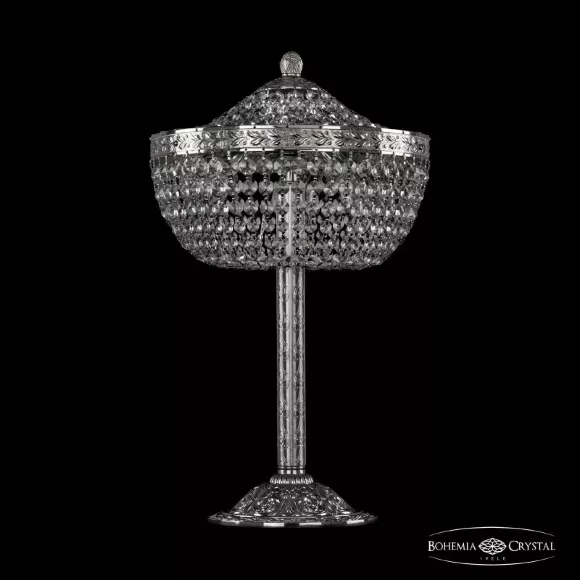 Настольная лампа Bohemia Ivele Crystal 19051L6/25IV Ni Настольная лампа Bohemia Ivele Crystal 19051L6/25IV Ni