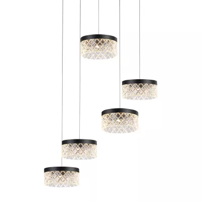 Подвесной светильник Delight Collection MD21020075 MD21020075-5A matt black