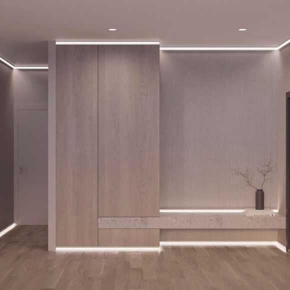 Профиль Arlight PLINTUS-H58-F-2000 ANOD 046391