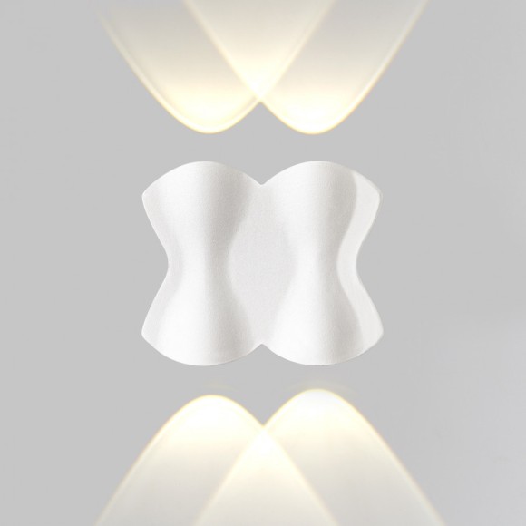 Уличный настенный светильник IMEX Cross IL.0014.0019-4-WH