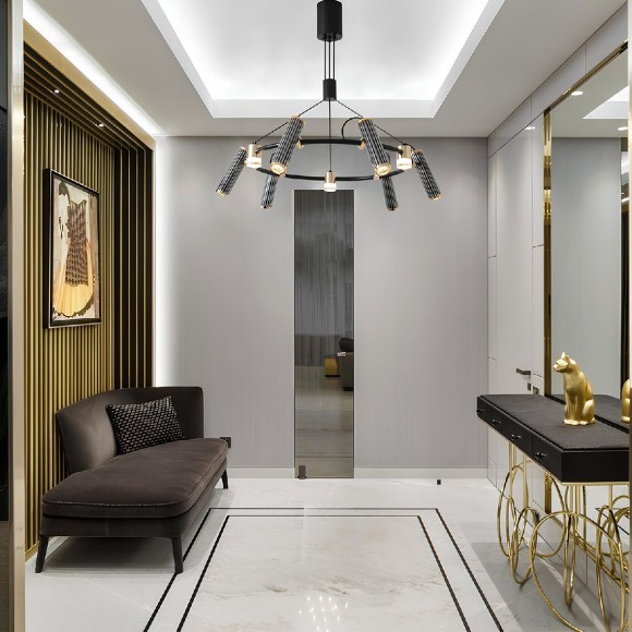 Подвесная светодиодная люстра Crystal Lux Extra EXTRA SP9