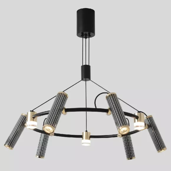 Подвесная люстра Crystal Lux EXTRA SP9, 3000, Теплый белый, Современный Подвесная люстра Crystal Lux EXTRA SP9, 3000, Теплый белый, Современный