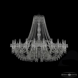 Подвесная люстра Bohemia Ivele Crystal 1410/24/530 Ni V0300