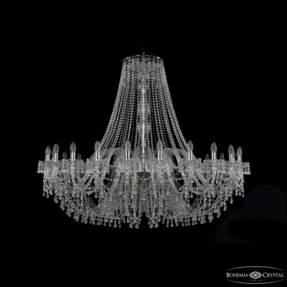 Подвесная люстра Bohemia Ivele Crystal 1410/24/530 Ni V0300