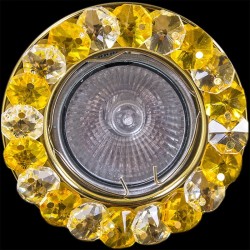 Встраиваемый светильник Reluce 01714-9.0-001MN MR16 GD/CL+YL