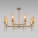 Люстра на штанге Eurosvet Prism 60143/8 латунь a061937