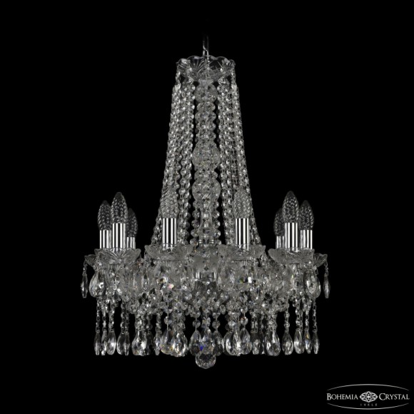 Подвесная люстра Bohemia Ivele Crystal 1413/10/165/h-62 Ni
