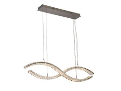 Подвесная светодиодная люстра Newport 8240 8242/110 chrome