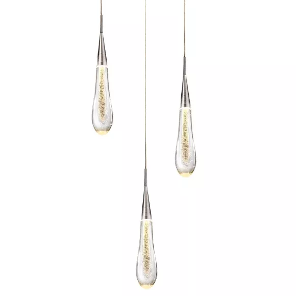 Подвесной светильник Delight Collection Pour MD-023B-3 chrome Подвесной светильник Delight Collection Pour MD-023B-3 chrome
