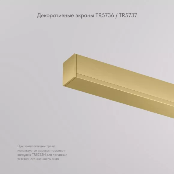 Заглушка Denkirs Shine base TR5736-SB, Латунь, Алюминий, Словения