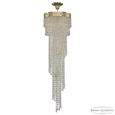 Каскадная люстра Bohemia Ivele Crystal 83111/30IV-100 G
