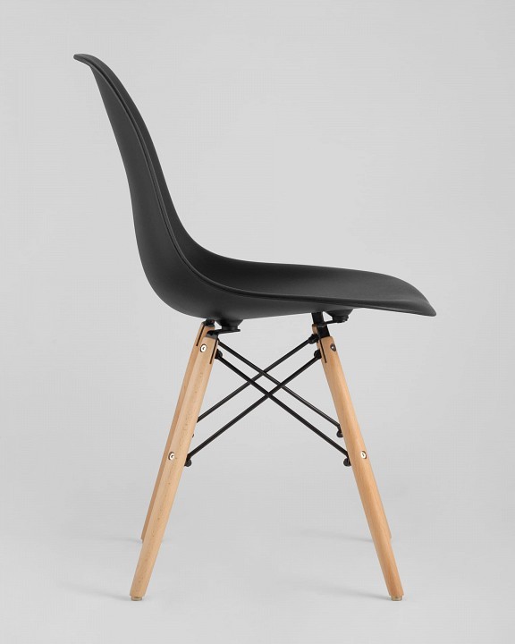Набор из 4 стульев Eames SGR_8056PP-BLACK-X4