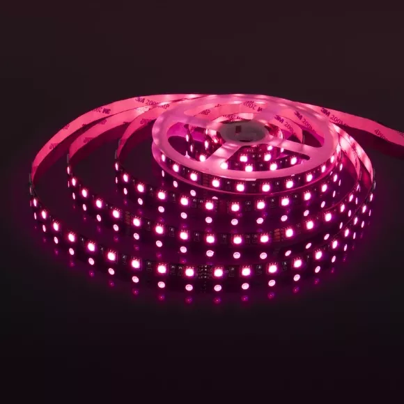 Светодиодная лента Elektrostandard 24V 14,4W 60Led 5050 IP20 RGB, Black, 5м 4690389172137