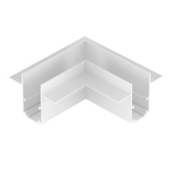 Соединитель угловой горизонтальный для встраиваемого шинопровода 509226 Lightstar Uno 509246