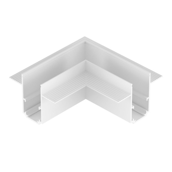 Соединитель угловой горизонтальный для встраиваемого шинопровода 509226 Lightstar Uno 509246