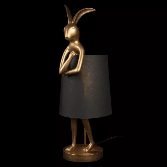 Настольная лампа Loft IT Lapine 10315/B Black, Арт-деко, Золото
