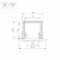 Алюминиевый профиль Arlight SL-MINI-10-2000 BLACK 049018, Черный, Алюминий