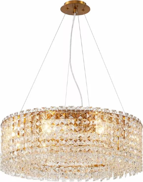 Подвесная люстра Stilfort Delone 2179/05/08P, Бронза, Прозрачный, Металл, крупный план