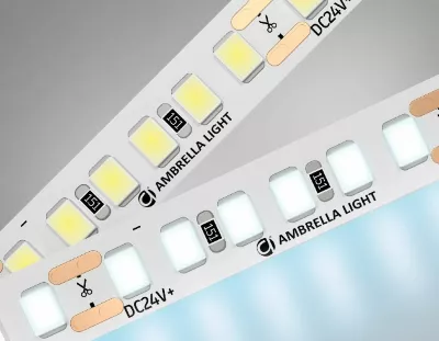 Светодиодная лента Ambrella Light Led Strip 24V Illumination 2835 14,4Вт/м 6500K 5м IP20 GS3213