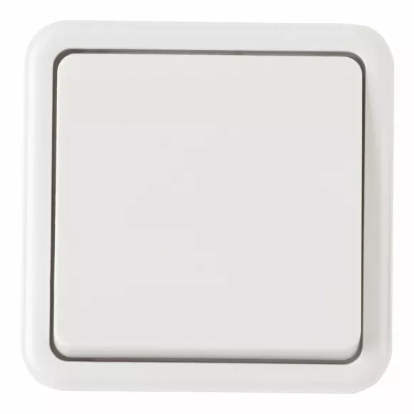 Выключатель одноклавишный Arte Milano 310.30-1.white, вид сверху Выключатель одноклавишный Arte Milano 310.30-1.white, вид сверху