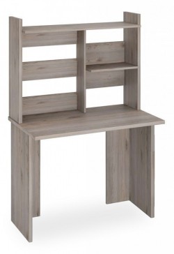 Стол компьютерный Домино Лайт СКЛ-Прям-100 без тумбы+НКЛ-100 MER_SKL-Pryam100_bez_tumby-NKL-100_N