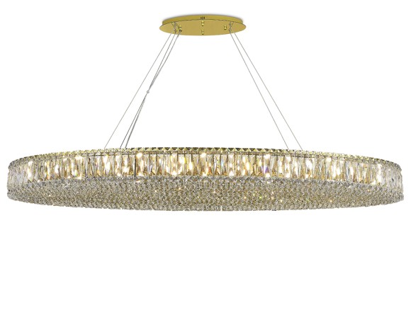 Подвесная люстра Newport Valencia 8458+14/S gold М0070388