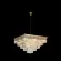 Каскадная люстра Loft IT Prism Clear 10019/800S, Матовое золото, Прозрачный, Золото, крупный план