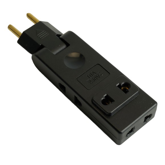 Разветвитель сетевой 4-местный б/з Stekker ADP10-24-22 50070