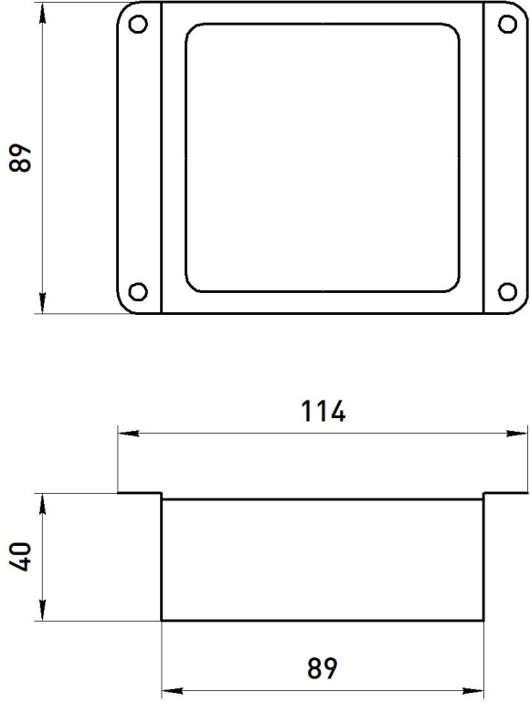 Встраиваемый светильник (комплект из 6 шт.) Эра SPO-646-3-5K-B6 Б0063082
