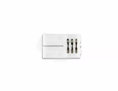 Соединитель прямой для светодиодной ленты 2835 12/24V (3 конт.) GS6101 (10шт) Ambrella Light Illumination GS6101