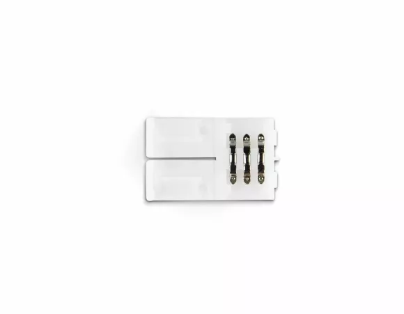 Соединитель прямой для светодиодной ленты 2835 12/24V (3 конт.) GS6101 (10шт) Ambrella Light Illumination GS6101 Соединитель прямой для светодиодной ленты 2835 12/24V (3 конт.) GS6101 (10шт) Ambrella Light Illumination GS6101