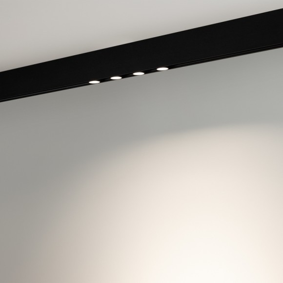 Трековый светильник Arlight MAG-ORIENT-KRATER-L195-12W Warm3000 (BK, 25 deg, 48V, DALI) 037330