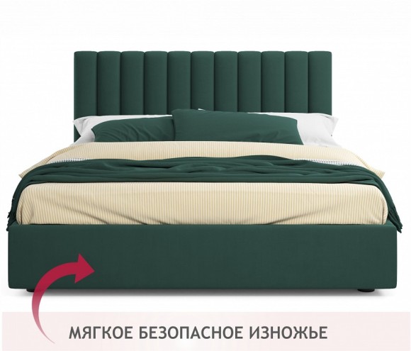 Кровать двуспальная Olivia 2000x1600 NMB_TE-00005452