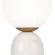 Настольная лампа Freya Fossil FR5288TL-01W, Белый, Мрамор, Стекло