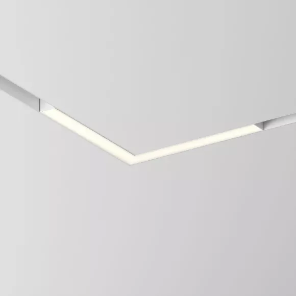 Трековый магнитный светильник Maytoni Basis TR078-2-24W3K-W, Белый, Теплый белый, Алюминий Трековый магнитный светильник Maytoni Basis TR078-2-24W3K-W, Белый, Теплый белый, Алюминий