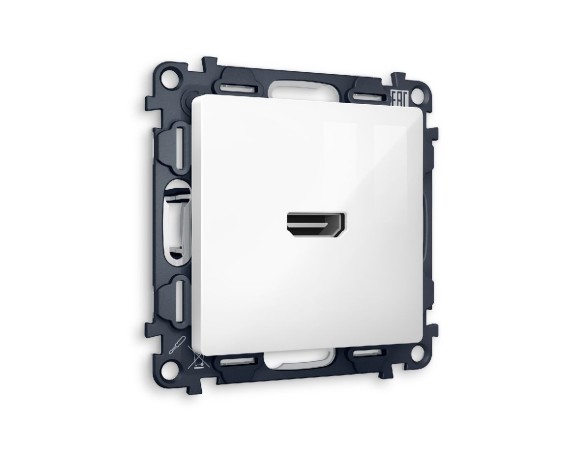 Комплект механизма розетки HDMI 2.0 40V/500mA 2.0GHz 5-18Gbit/s Ambrella Volt Alfa MA114010