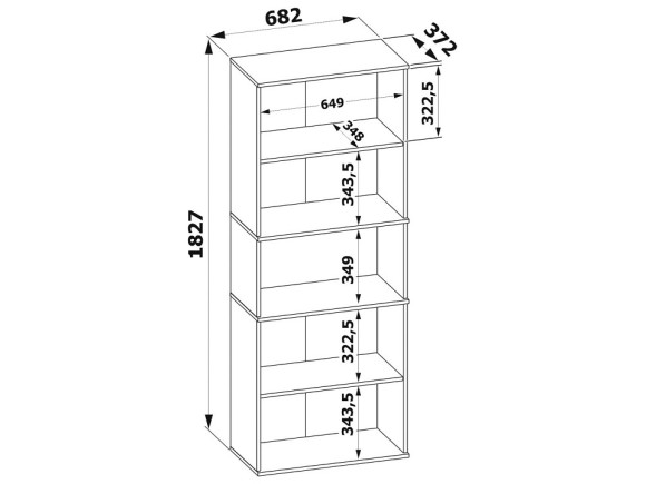 Стеллаж ШУ-10 SK_SHU20V5