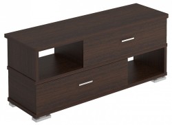 Тумба комбинированная Домино СБ-40/2-ПВК MER_SB-40-2-PVK-zakruglenaya-V