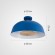 Потолочный светильник ImperiumLoft Globemi Blue 302741-26