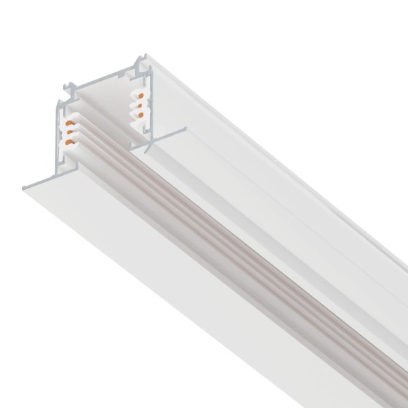 Шинопровод шестиконтактный встраиваемый трехфазный со стыковочными пазами (круглые медные жилы), 3м Lightstar Quattro/DALI/ 503035-R-DALI