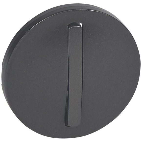 Лицевая панель Legrand Celiane выключателя одноклавишного графит 065201