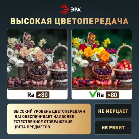 Потолочный светильник ЭРА Классик SPB-6 Slim Base BK 70W-5K 5000К Б0069777