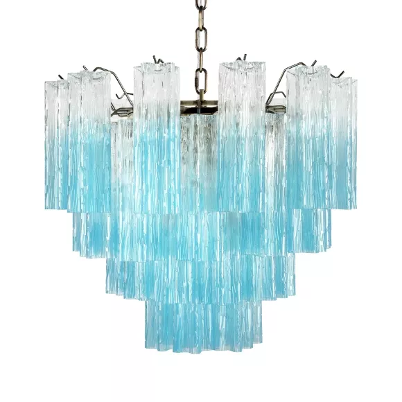 Подвесная люстра Loft IT Murano 10580/600 Clear blue, декоративные элементы крупным планом Подвесная люстра Loft IT Murano 10580/600 Clear blue, декоративные элементы крупным планом