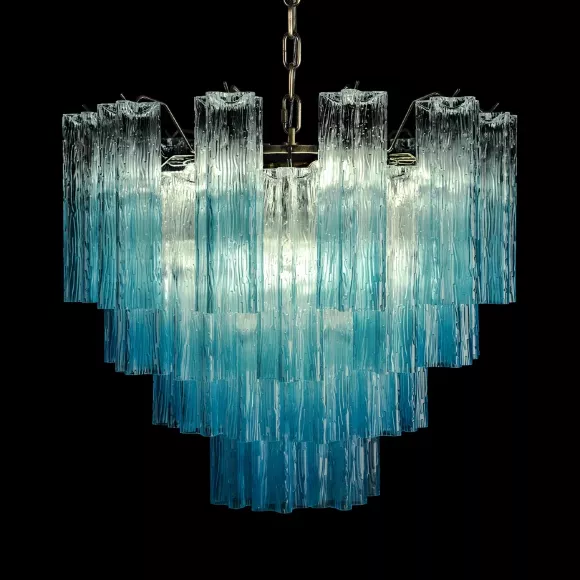 Подвесная люстра Loft IT Murano 10580/600 Clear blue, Бронза, Голубой, Металл, декоративные элементы крупным планом Подвесная люстра Loft IT Murano 10580/600 Clear blue, Бронза, Голубой, Металл, декоративные элементы крупным планом